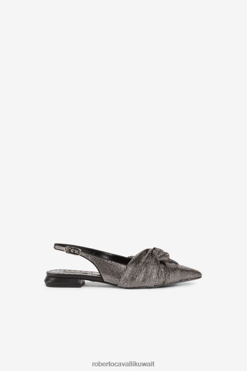 Roberto Cavalli نحيف 05051 أسود مضخات لو بيتيغول أحذية 4H40H498