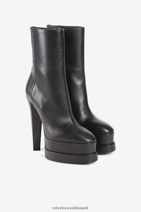 Roberto Cavalli نحيف أنيق حذاء جلدي بقياس 153 ملم أحذية 4H40H563