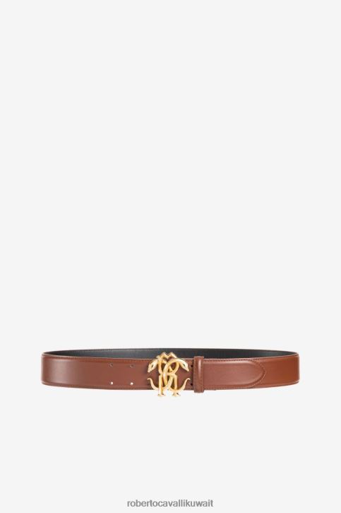 Roberto Cavalli رجال 1614 حزام بمشبك بشعار الماركة مُكَمِّلات 4H40H1161