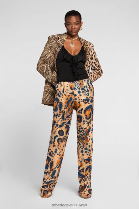 Roberto Cavalli نحيف 2746 أعلى العصابة ملابس 4H40H212