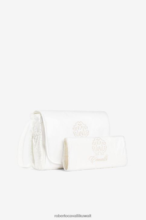 Roberto Cavalli فتيات 2815 حقيبة تغيير مطرزة بشعار آر سي مُكَمِّلات 4H40H1252