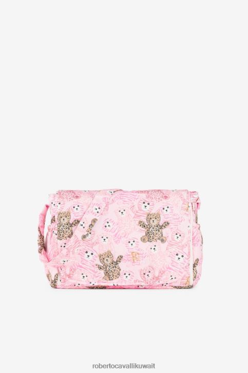 Roberto Cavalli فتيات 2815 حقيبة تغيير بطبعة دمية دب مُكَمِّلات 4H40H1254