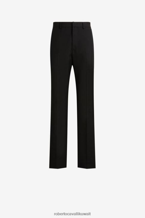 Roberto Cavalli رجال أنيق بنطال مستقيم الأرجل ملابس 4H40H1011