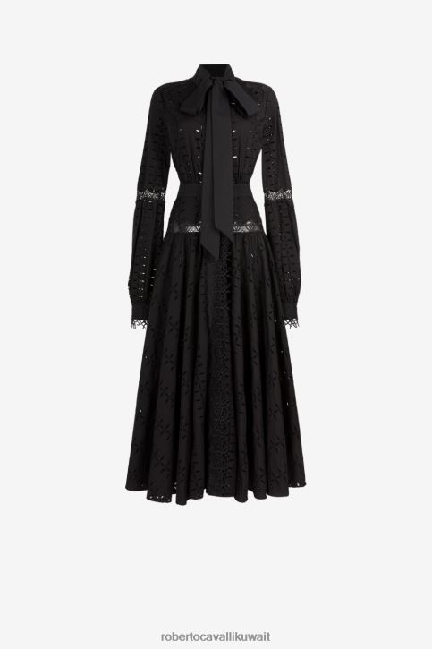 Roberto Cavalli نحيف حار فستان ماكسي بجزء دانتيل ملابس 4H40H113