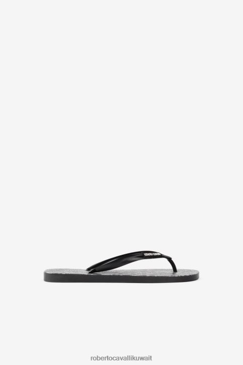 Roberto Cavalli رجال رشيقة صندل أحذية 4H40H1133