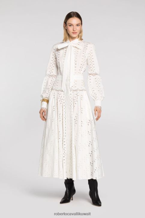 Roberto Cavalli نحيف حار فستان ماكسي بجزء دانتيل ملابس 4H40H113