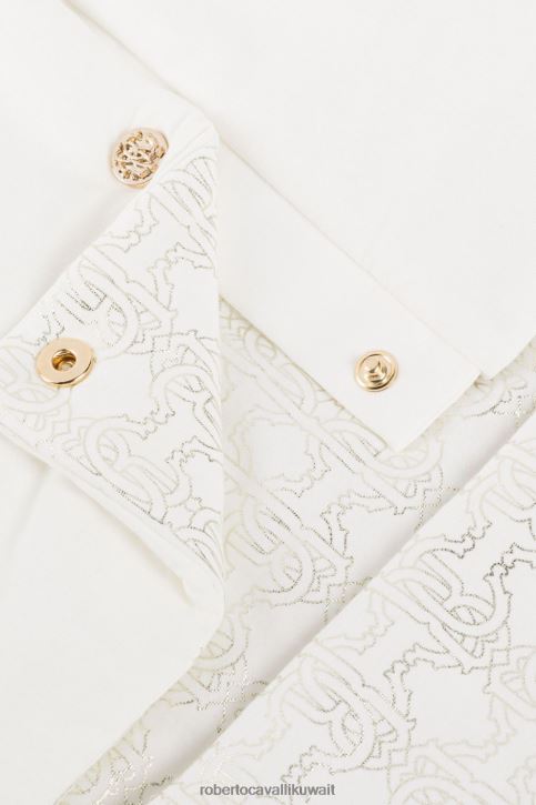 Roberto Cavalli فتيات لون القرنفل بطانية آر سي مونوغرام مُكَمِّلات 4H40H1242