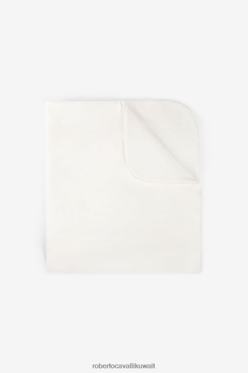 Roberto Cavalli فتيات لون القرنفل بطانية أطفال مطرزة بشعار آر سي مُكَمِّلات 4H40H1251