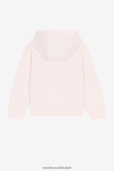 Roberto Cavalli فتيات كاري فستان بطبعة مونوغرام ملابس 4H40H1282