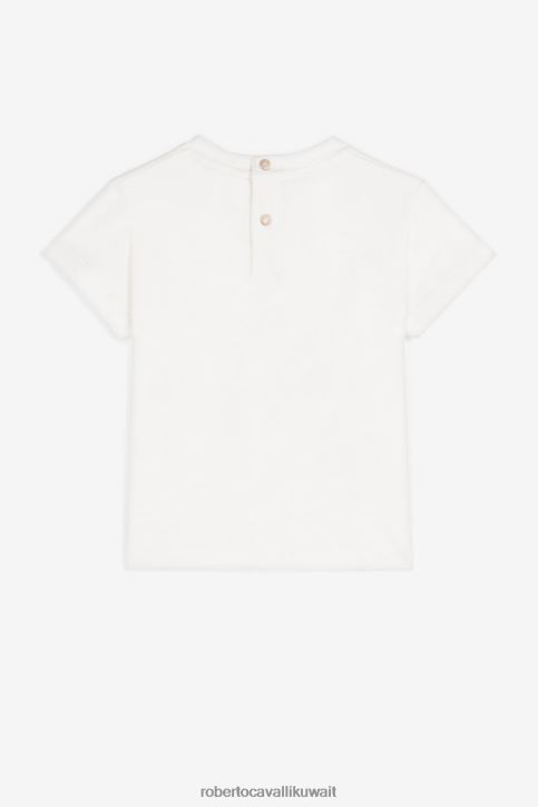 Roberto Cavalli فتيات مسحوق أزرق/المنصة بنطال رياضي بطبعة قطط ملابس 4H40H1298