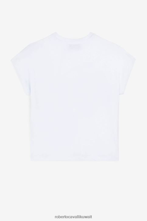 Roberto Cavalli فتيات أسود فستان بطبعات القصص الخيالية ملابس 4H40H1326