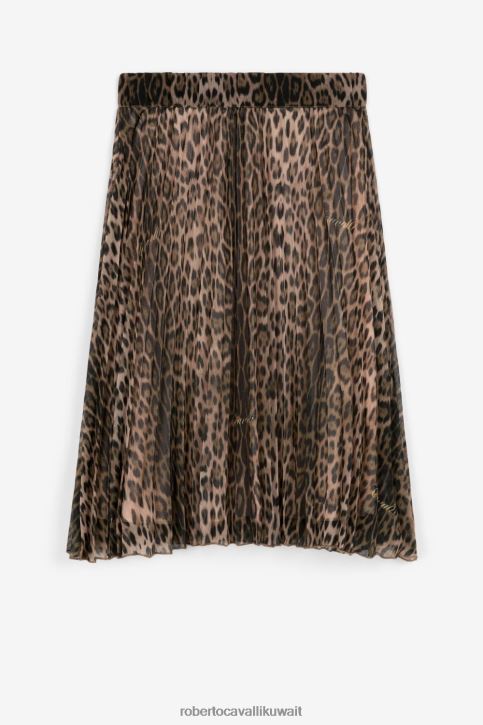 Roberto Cavalli فتيات قبالة الأبيض تيشيرت بطبعة فراشة ملابس 4H40H1327