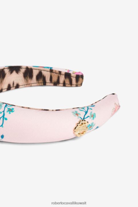 Roberto Cavalli فتيات أسود عصابة رأس بطباعة تخريمية مُكَمِّلات 4H40H1339