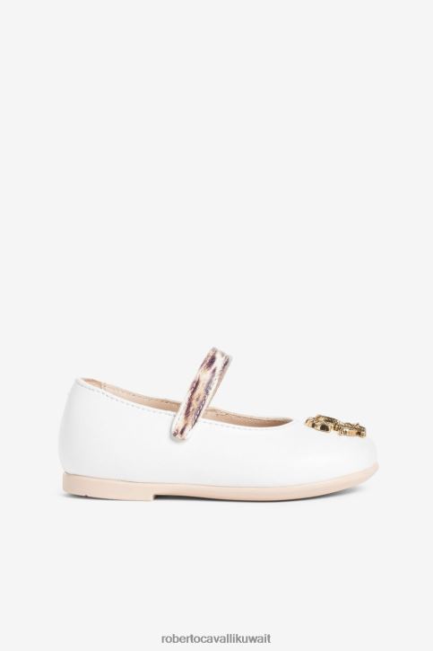 Roberto Cavalli فتيات لون القرنفل رباط شعر من القطن بطبعة زهور مُكَمِّلات 4H40H1340