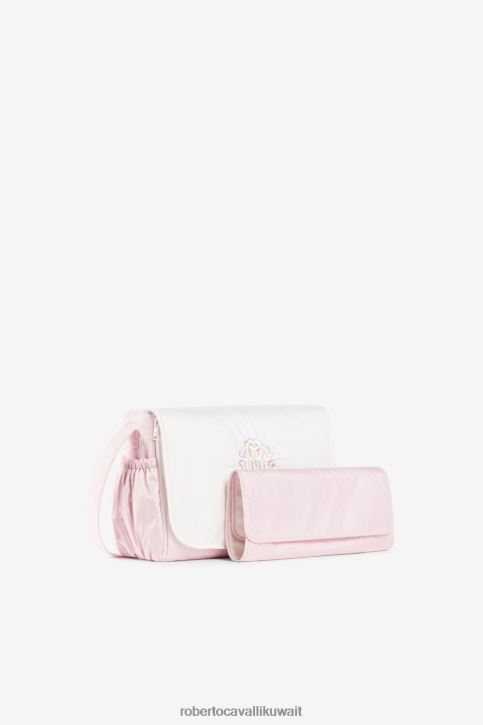 Roberto Cavalli فتيات أزرق حقيبة تغيير بطبعة مونوغرام مُكَمِّلات 4H40H1366