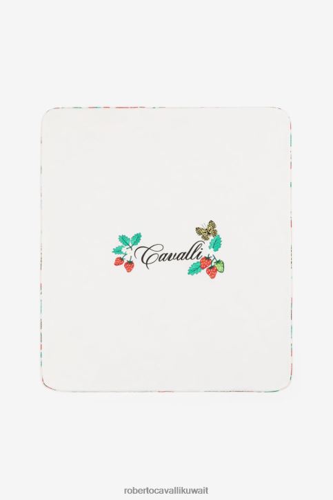 Roberto Cavalli فتيات لون القرنفل فستان مزين بطبعة مونوغرام ملابس 4H40H1372