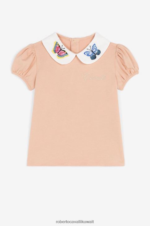 Roberto Cavalli فتيات أنيق تي شيرت ملابس 4H40H1403