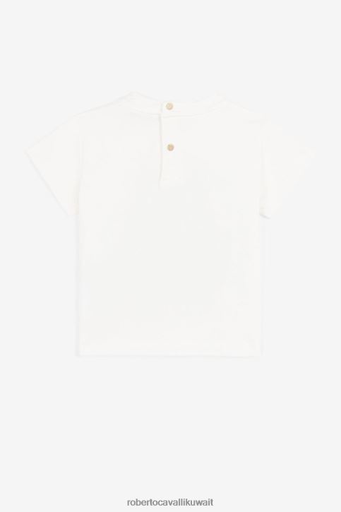 Roberto Cavalli فتيات لون القرنفل كنزة بطبعة فراشة وفراولة ملابس 4H40H1406