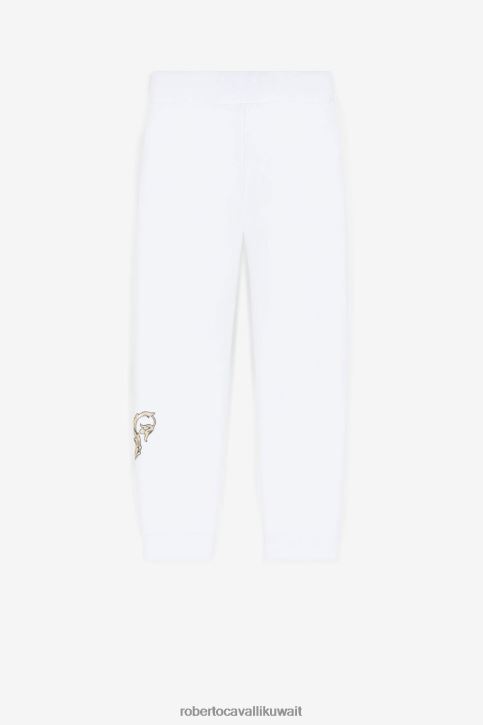 Roberto Cavalli فتيات سيدة الوردي طماق بطبعات الفراشة والفراولة ملابس 4H40H1441