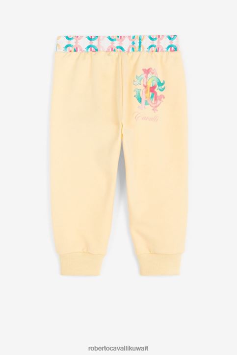 Roberto Cavalli فتيات لون القرنفل كنزة بطبعة سرطان البحر ملابس 4H40H1453