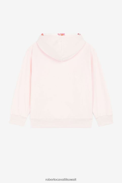 Roberto Cavalli فتيات متعدد الألوان فستان تيشيرت بطبعة سمكة ملابس 4H40H1500