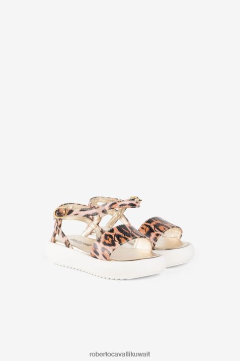 Roberto Cavalli فتيات موضة صندل أحذية 4H40H1509
