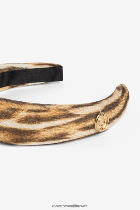 Roberto Cavalli فتيات أبيض شرائح حرف واحد فقط أحذية 4H40H1511