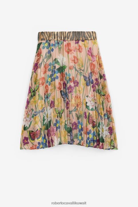 Roberto Cavalli فتيات رشيقة سترة صوفية ملابس 4H40H1518