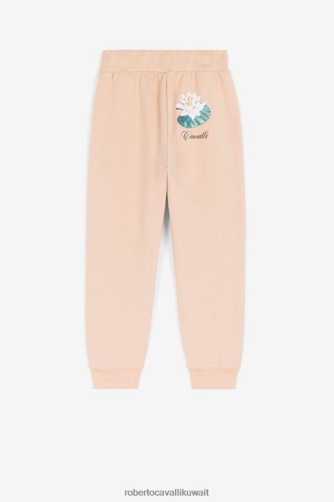 Roberto Cavalli فتيات أسود طماق بطبعة فراشة وشعار ملابس 4H40H1536