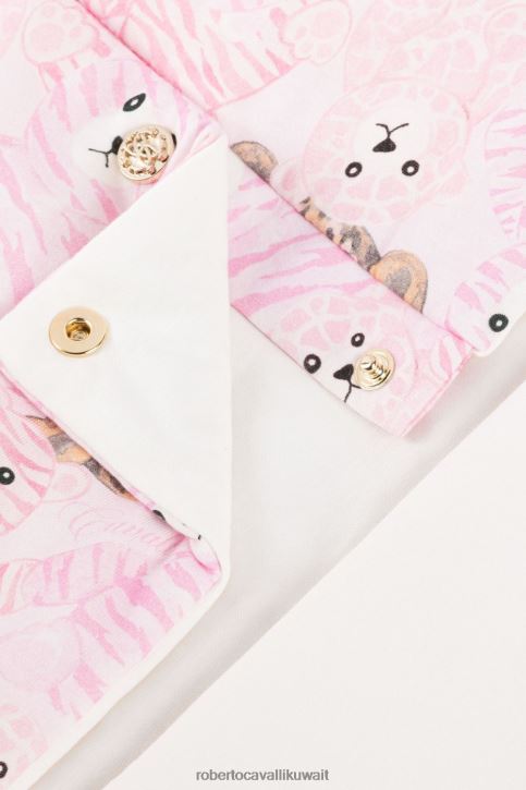 Roberto Cavalli فتيات ذهب حقيبة يد ثعبان معدنية مرآة مُكَمِّلات 4H40H1546