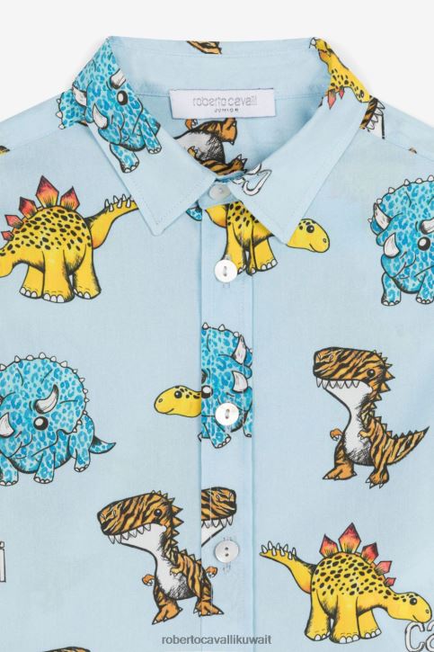 Roberto Cavalli أولاد متعدد الألوان قبعة دلو بطبعة غابة مُكَمِّلات 4H40H1683