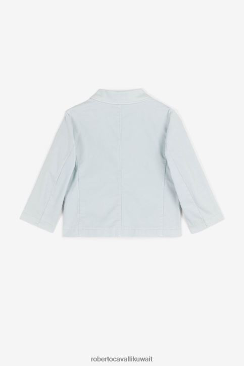 Roberto Cavalli أولاد أصفر متوهج شورت رياضي من القطن ملابس 4H40H1699