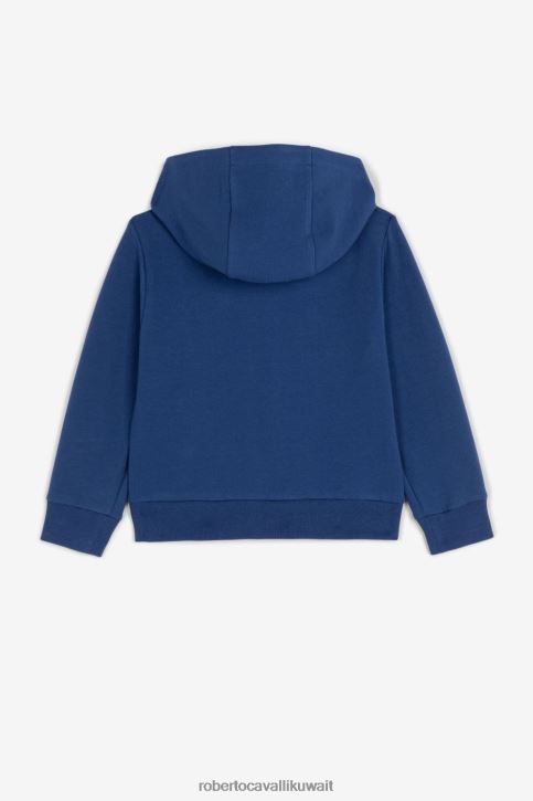 Roberto Cavalli أولاد الياقوت بنطال رياضي من القطن بطبعة ديناصور ملابس 4H40H1721