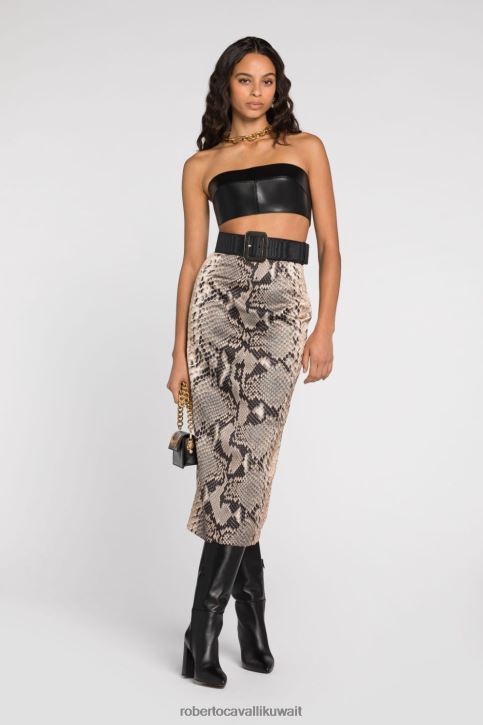 Roberto Cavalli نحيف حار بلوزة بخطوط أفقية ملابس 4H40H209