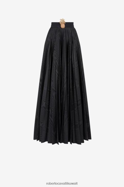 Roberto Cavalli نحيف حار تنورة ماكسي مطوية ملابس 4H40H236