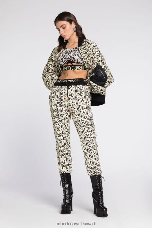 Roberto Cavalli نحيف طبيعي طماق بطبعة النمر ملابس 4H40H259