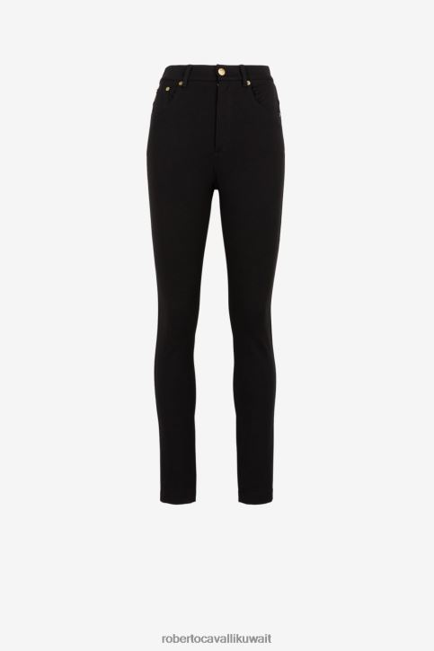 Roberto Cavalli نحيف أنيق السراويل الضيقة الشاهقة ملابس 4H40H271