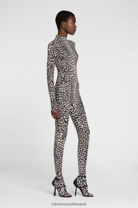 Roberto Cavalli نحيف حار بنطال بطبعات جلد الفهد ملابس 4H40H277
