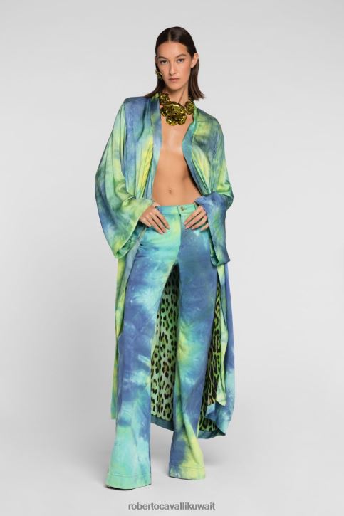 Roberto Cavalli نحيف رشيقة طماق بطبعة الفهد ملابس 4H40H291