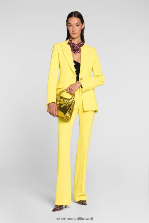 Roberto Cavalli نحيف بيثون/أسود معطف واق من المطر بطبعة جلد الثعبان ملابس 4H40H340