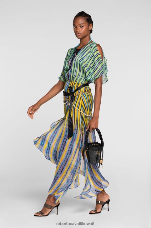 Roberto Cavalli نحيف حار أجزاء بيكيني سفلية برباط ملابس 4H40H375