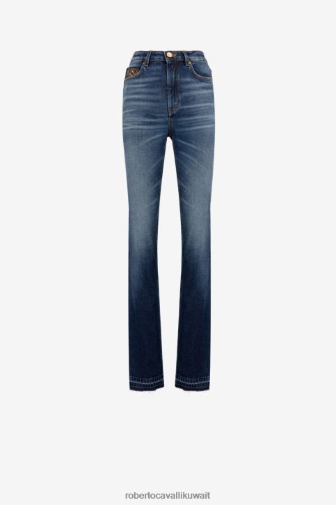 Roberto Cavalli نحيف أنيق الجينز التمهيد ملابس 4H40H402