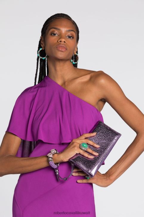 Roberto Cavalli نحيف ذهب حقيبة بوشيت مُكَمِّلات 4H40H433