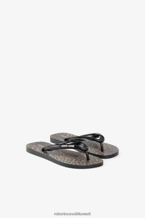 Roberto Cavalli نحيف أنيق صندل أحذية 4H40H524