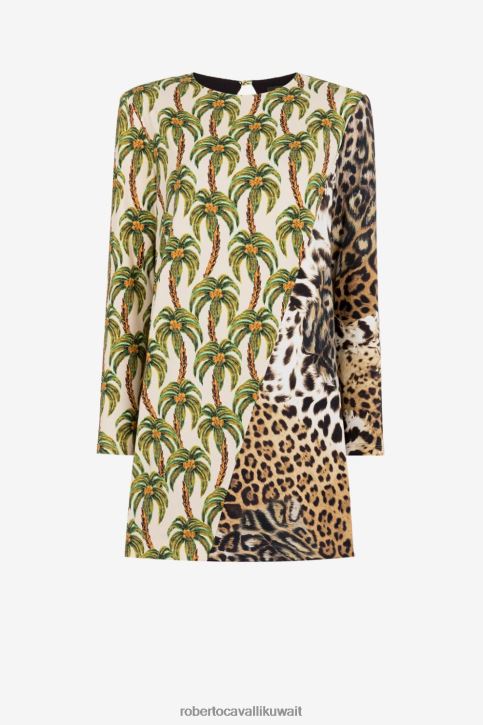 Roberto Cavalli نحيف أنيق فستان ملابس 4H40H55