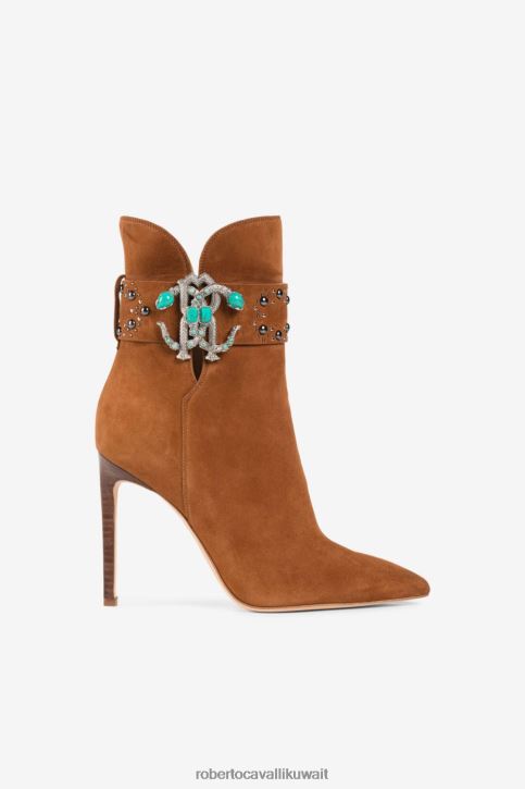 Roberto Cavalli نحيف أسود/رمادي/أبيض أحذية الكاحل ثعبان مرآة أحذية 4H40H564