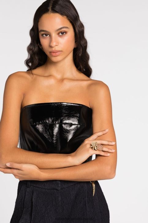 Roberto Cavalli نحيف موضة بروش مزين بالكريستال على شكل أناناس مُكَمِّلات 4H40H596