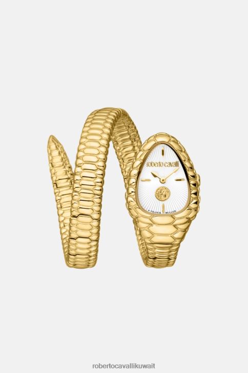 Roberto Cavalli نحيف موضة ساعة الأفعى المميزة من فرانك مولر مُكَمِّلات 4H40H664