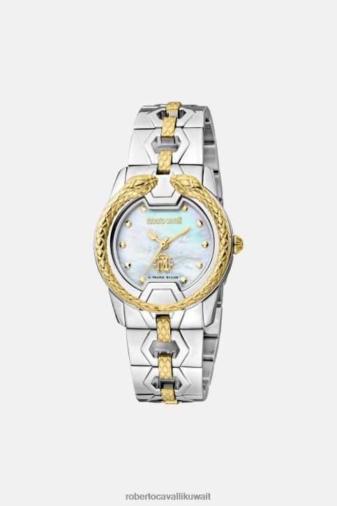 Roberto Cavalli نحيف أنيق مشاهدة فرانك مولر مُكَمِّلات 4H40H668