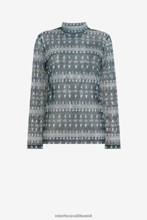 Roberto Cavalli رجال أنيق قميص ترومب ليل ملابس 4H40H818